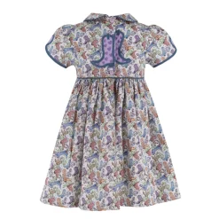Sarita Girl Dress in Boots Print