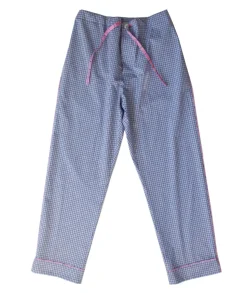 Saturn Men's Pajama Pant in Blue Check