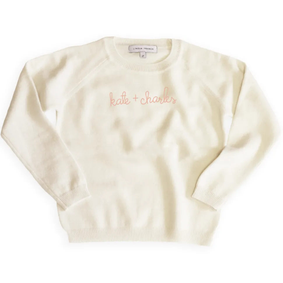 “Say My Name” Kids Crewneck