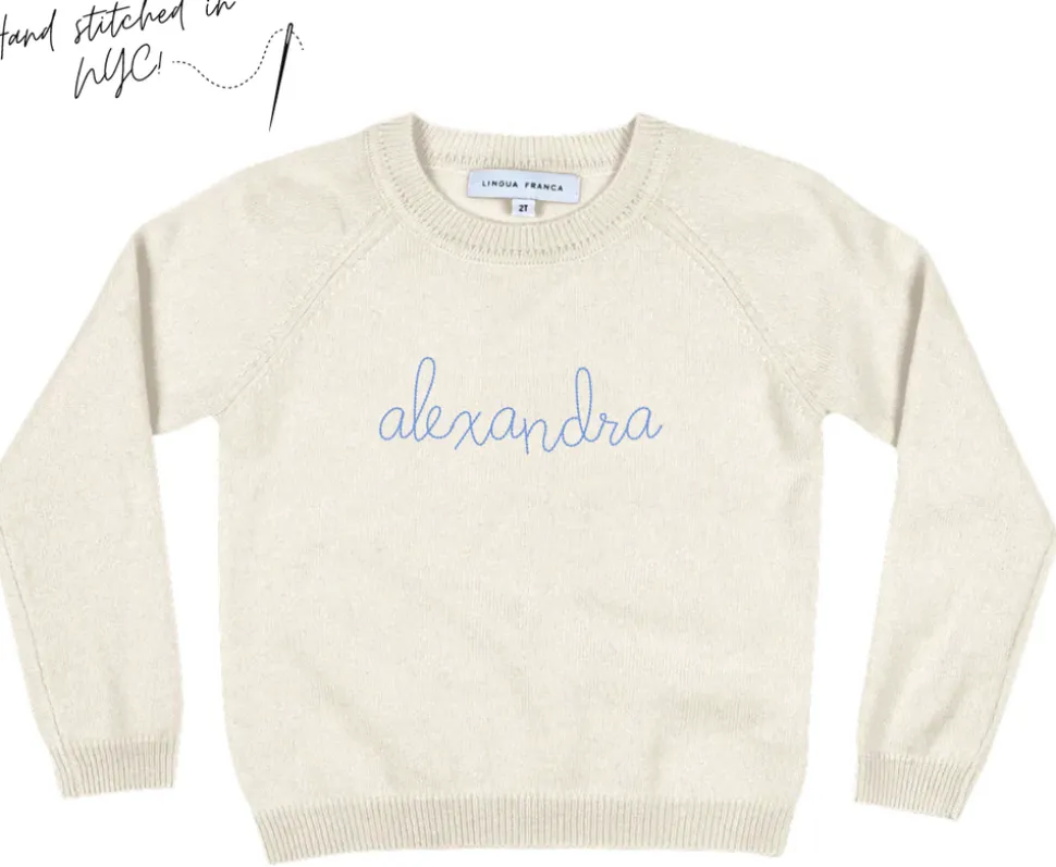 “Say My Name” Kids Crewneck