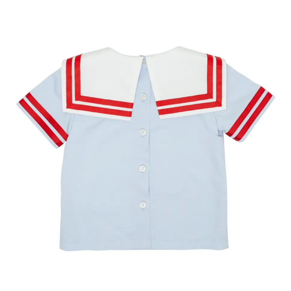 Saylor Shorts Set in Red Ribbon