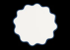 Scallop Edge Circle Placemat, Set of 4