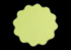 Scallop Edge Circle Placemat, Set of 4