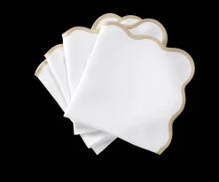 Scallop Edge Napkin, Set of 4