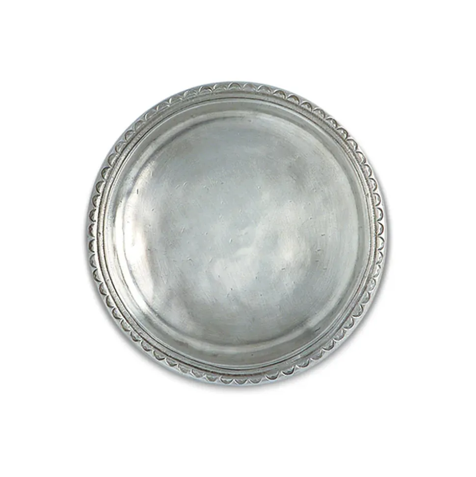 Scallop Rimmed Bottle Coaster