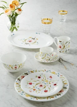 Scandinavian Floral Cereal / Soup Bowl