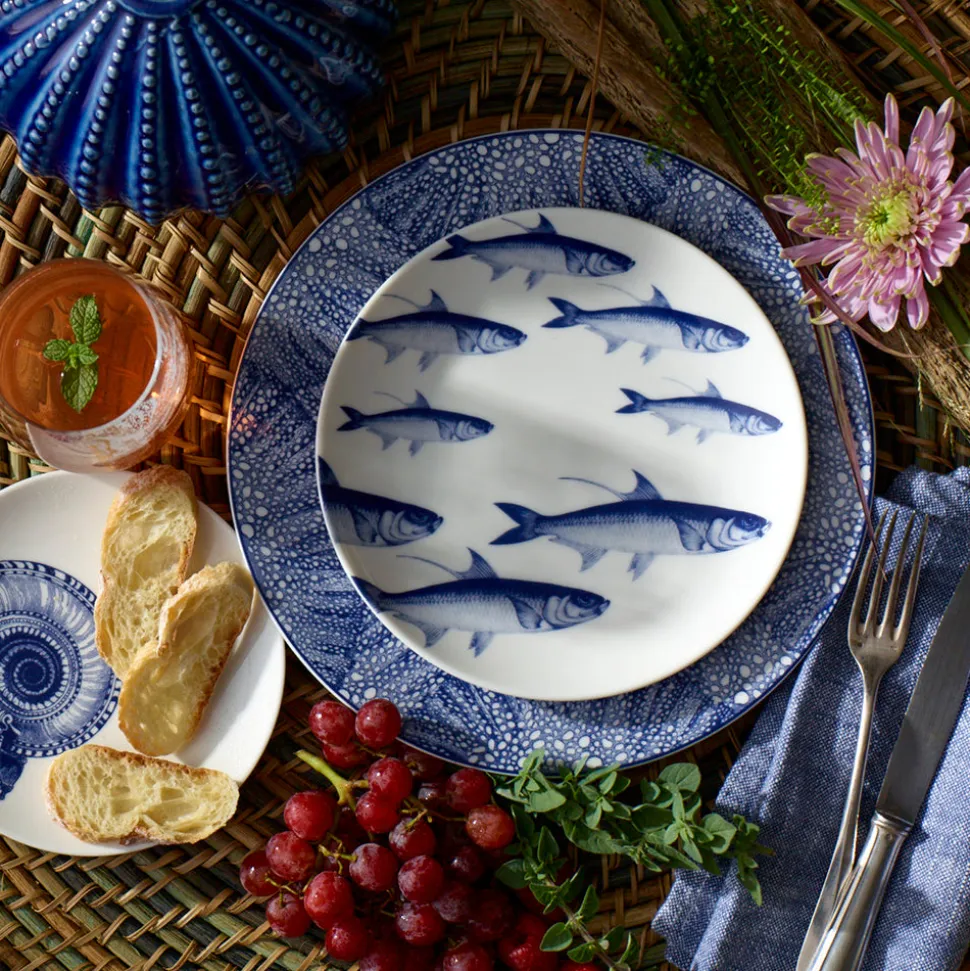 School of Fish Coupe Salad Plate