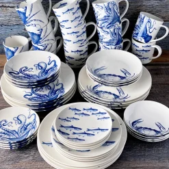 School of Fish Mug Blue
