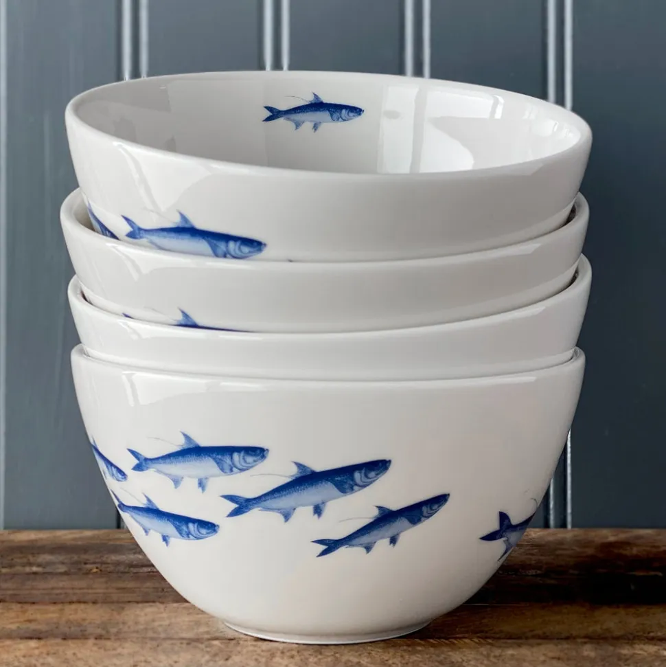 School of Fish Tall Cereal Bowl