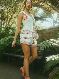 Scottie Shorts in Alfie White