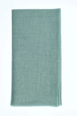 Sea Sonen Napkin with Green Small Trim, Set of 4