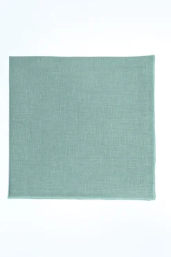 Sea Sonen Napkin with Green Small Trim, Set of 4