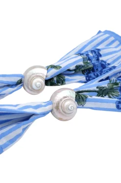 Seashell Napkin Rings, Set of 4