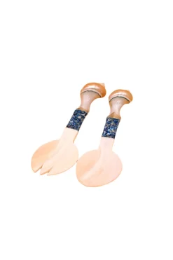Seashell Serving Set in Blue