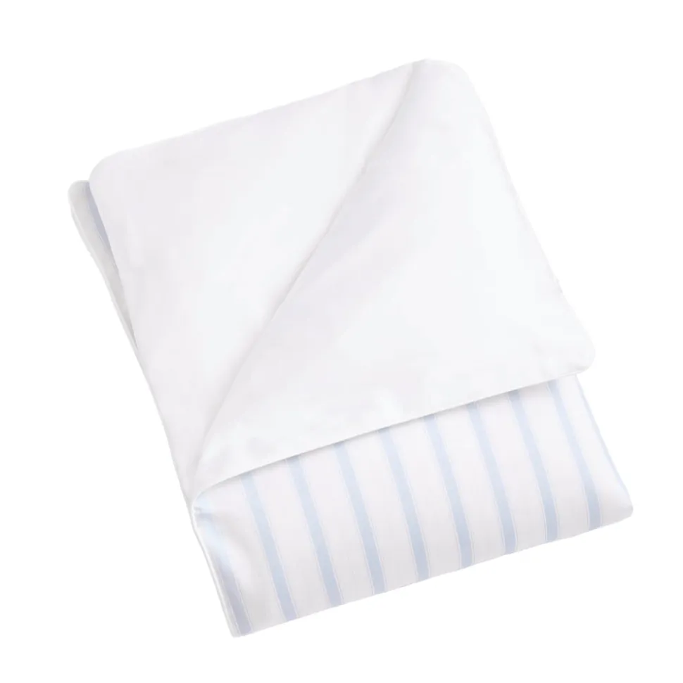 Seaside Stripes Baby Duvet in Ocean