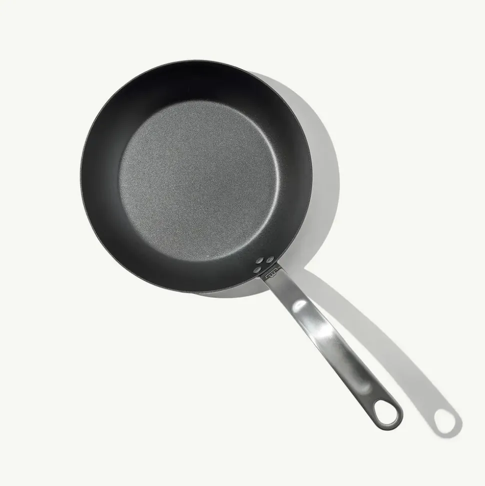 Seasoned Carbon Steel Frying Pan 10"