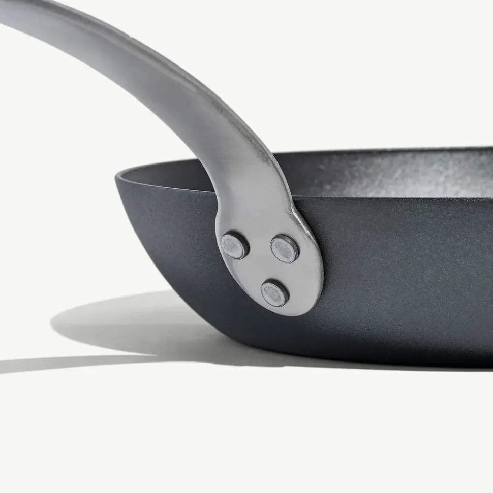 Seasoned Carbon Steel Frying Pan 10"