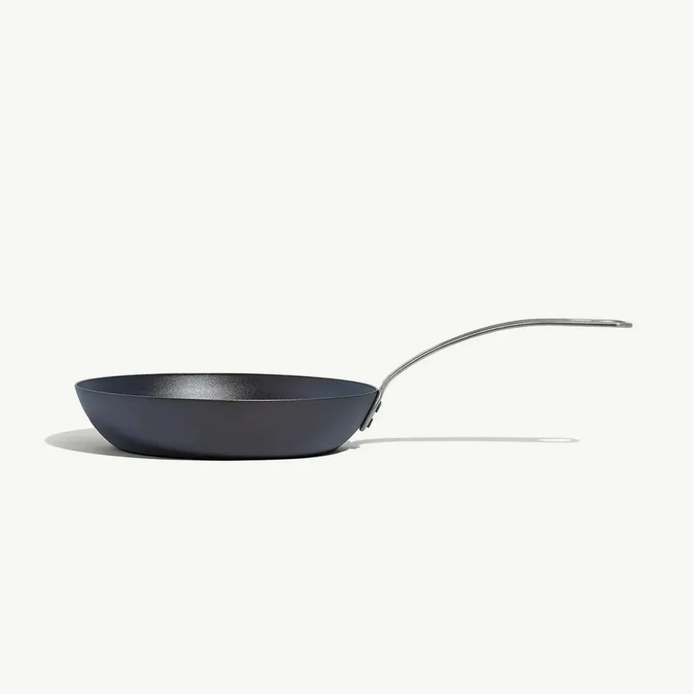 Seasoned Carbon Steel Frying Pan 8"