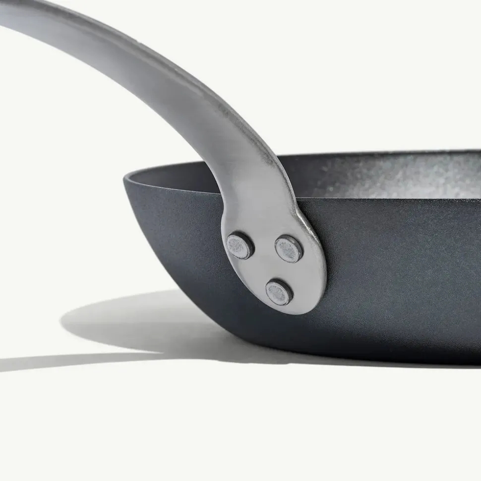 Seasoned Carbon Steel Frying Pan 8"