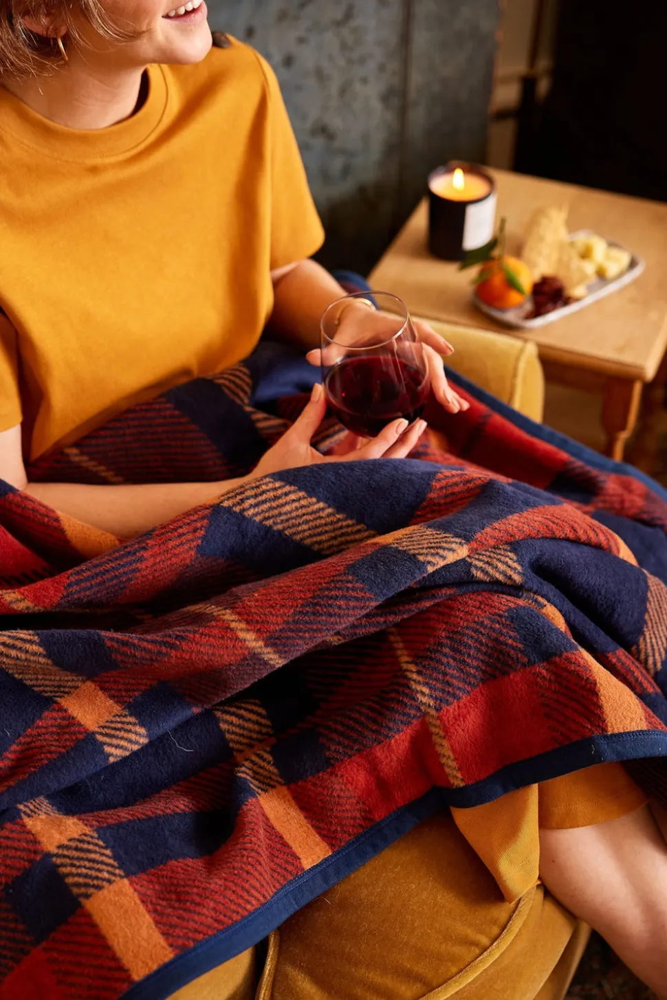 Sebago Tartan Blanket