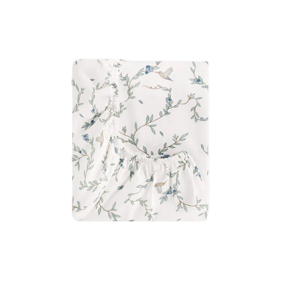 Secret Garden Crib Sheet in Ivory