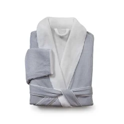 Seersucker Bathrobe