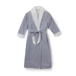 Seersucker Bathrobe