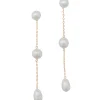 Selene Earrings in White