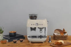 Semi-Automatic Espresso Machine EGF03 in Cream