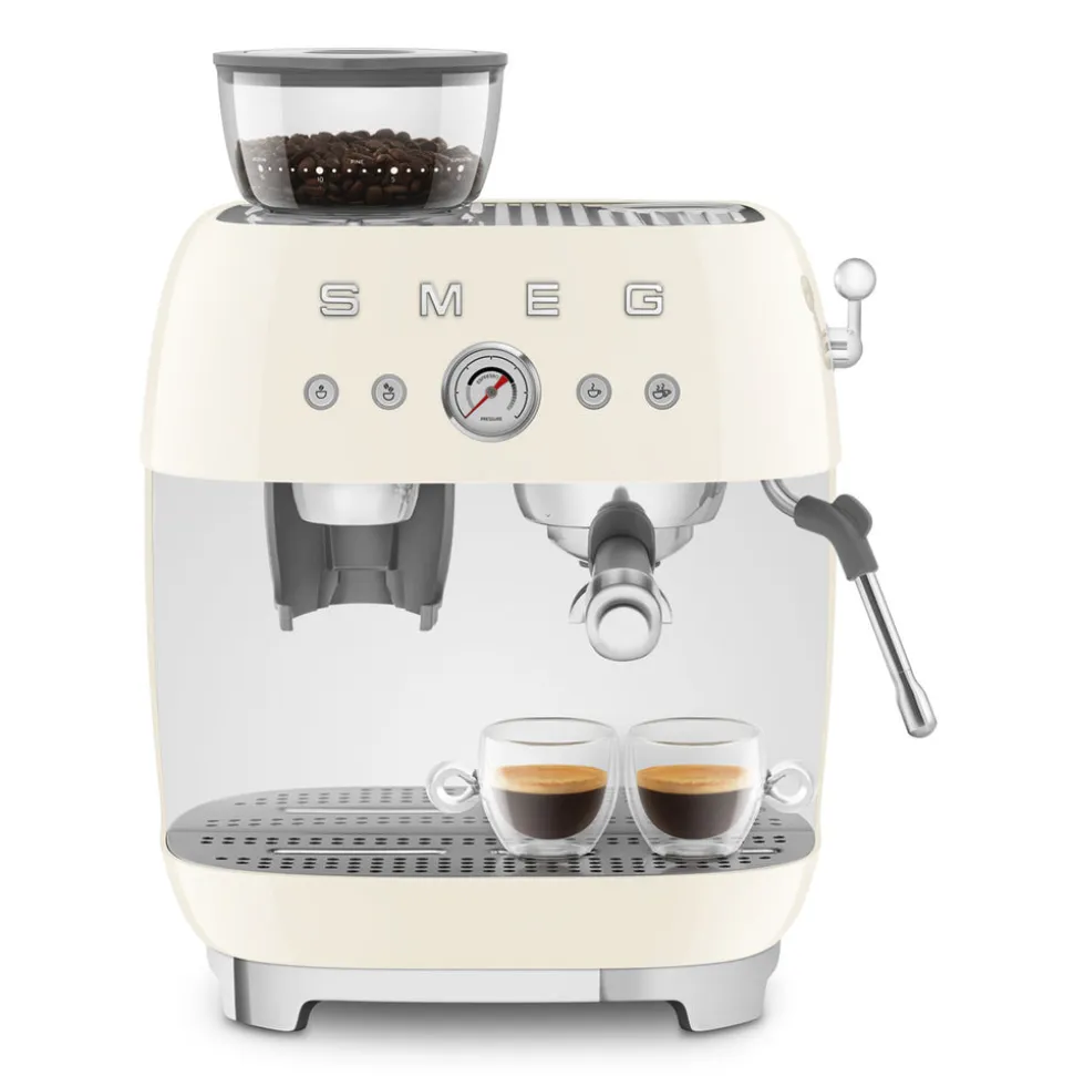 Semi-Automatic Espresso Machine EGF03 in Cream
