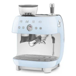 Semi-Automatic Espresso Machine EGF03 in Pastel Blue