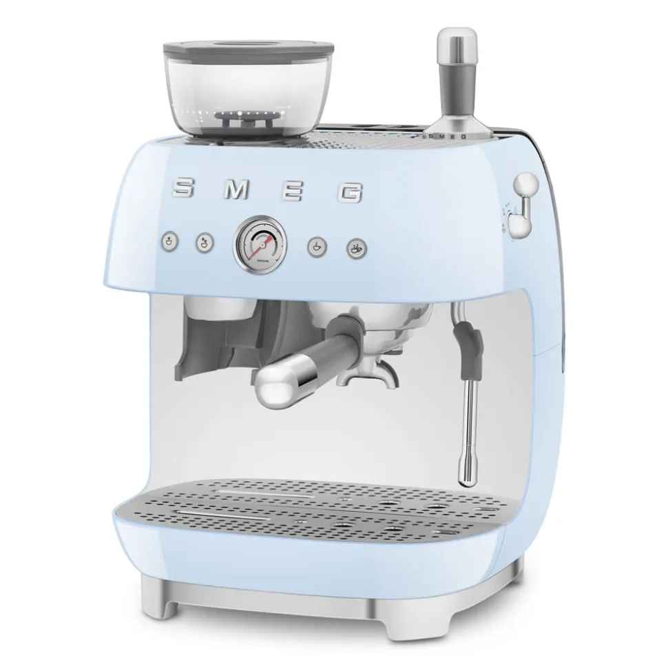 Semi-Automatic Espresso Machine EGF03 in Pastel Blue