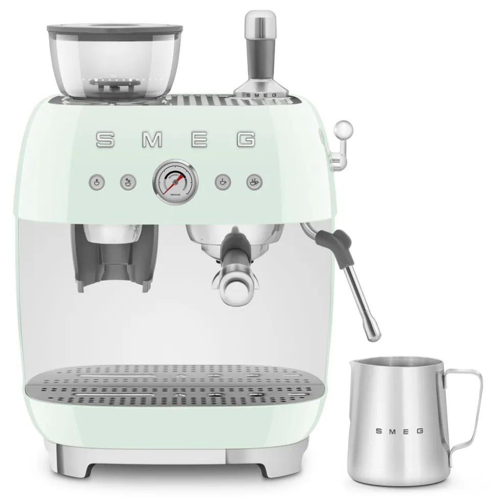 Semi-Automatic Espresso Machine EGF03 in Pastel Green