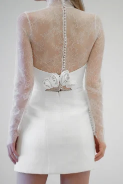 Sencha Lace Bodysuit in Ivory
