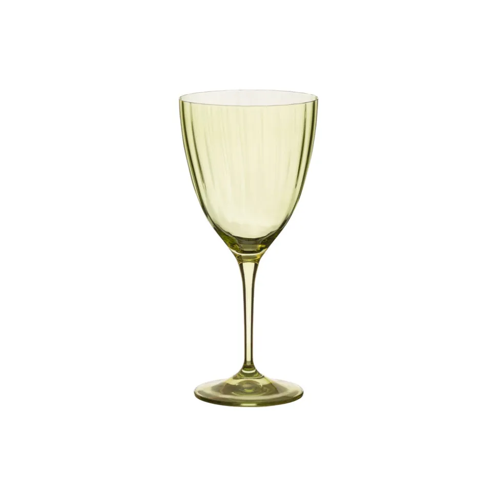 Sensa Collection Water Glasses in Bottle Green, Set of 6