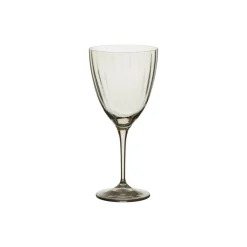 Sensa Collection Water Glasses in Smoked Grey, Set of 6