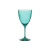 Sensa Collection Water Glasses in Turquoise, Set of 6