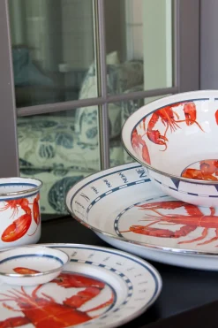 Serving Bowl in Lobster
