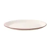 Serving Platter in Red Rim