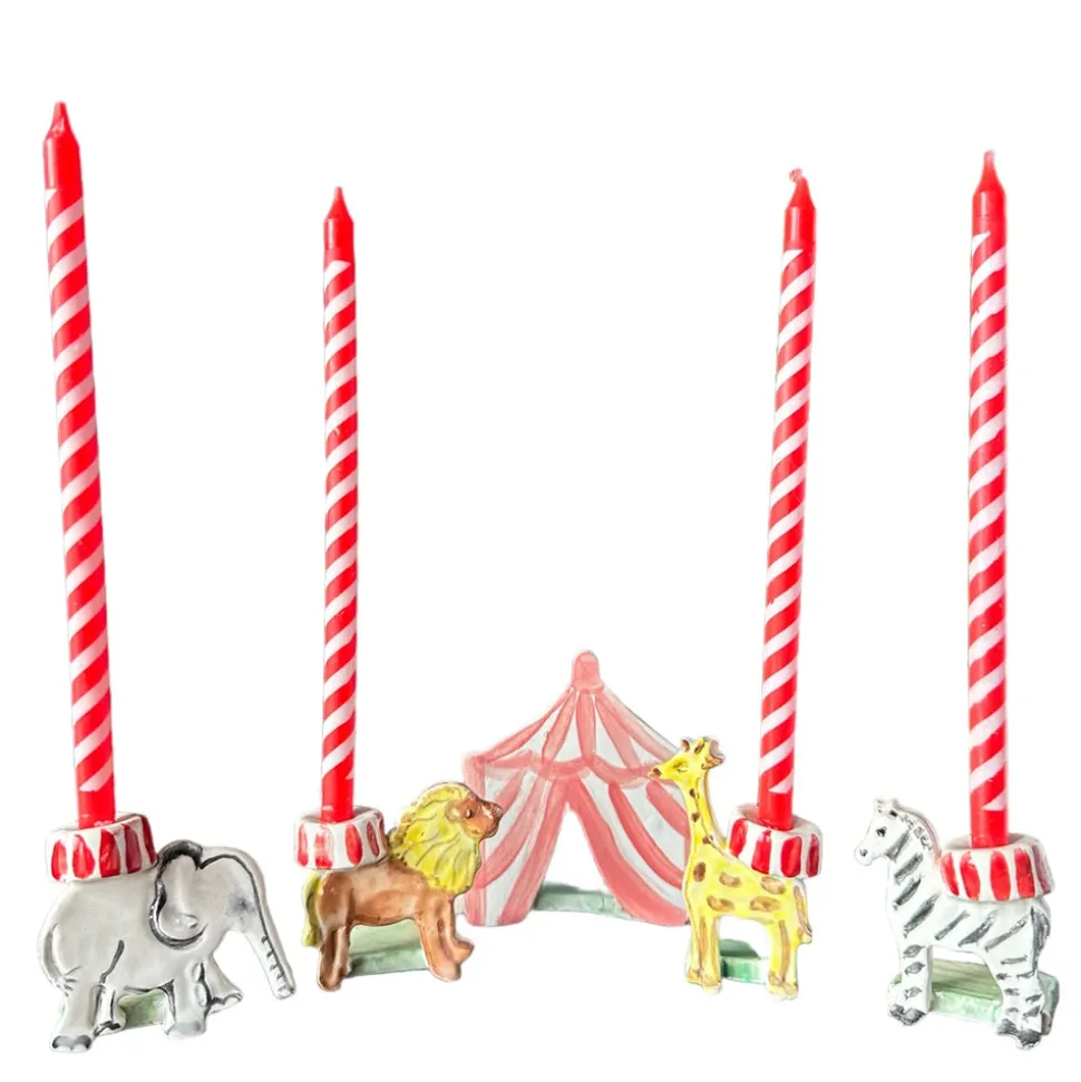 Set of Animal Crackers Cake Toppers
