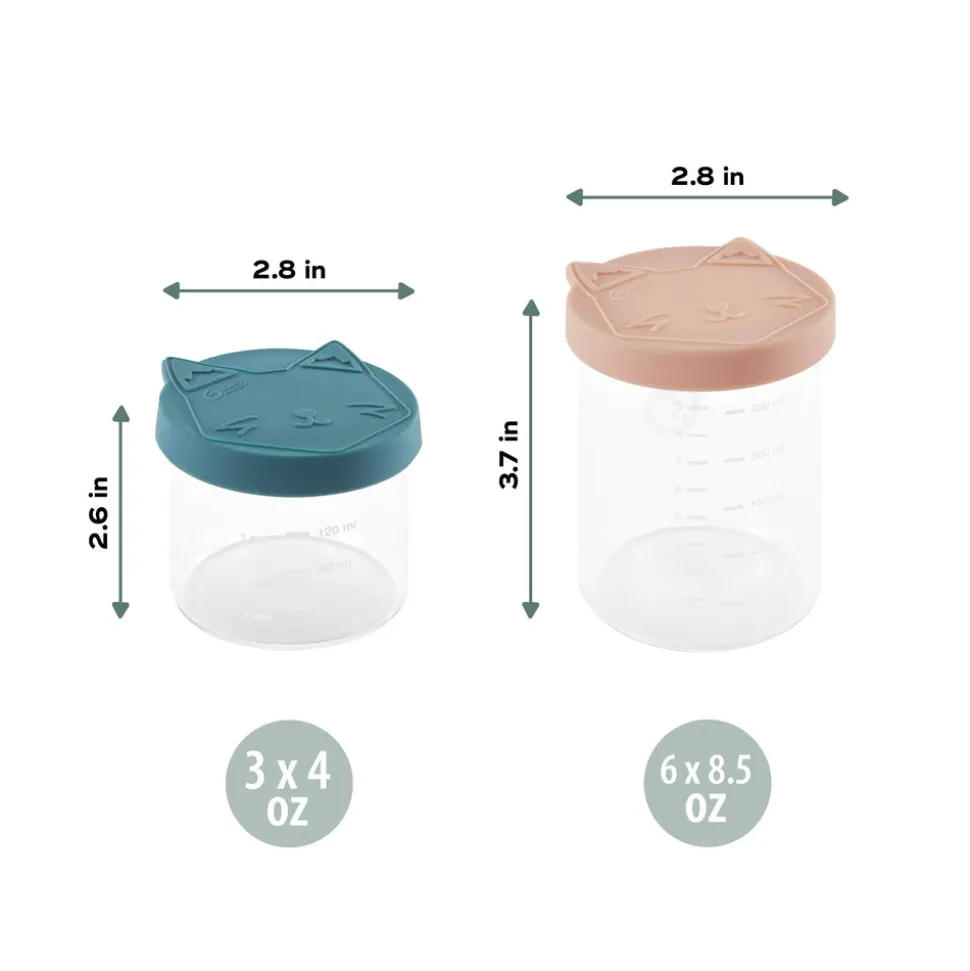 Set of Glass food storage containers - Isy Bowls