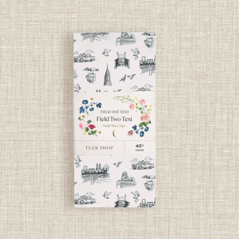 Set of New York Milk Chocolate Bars