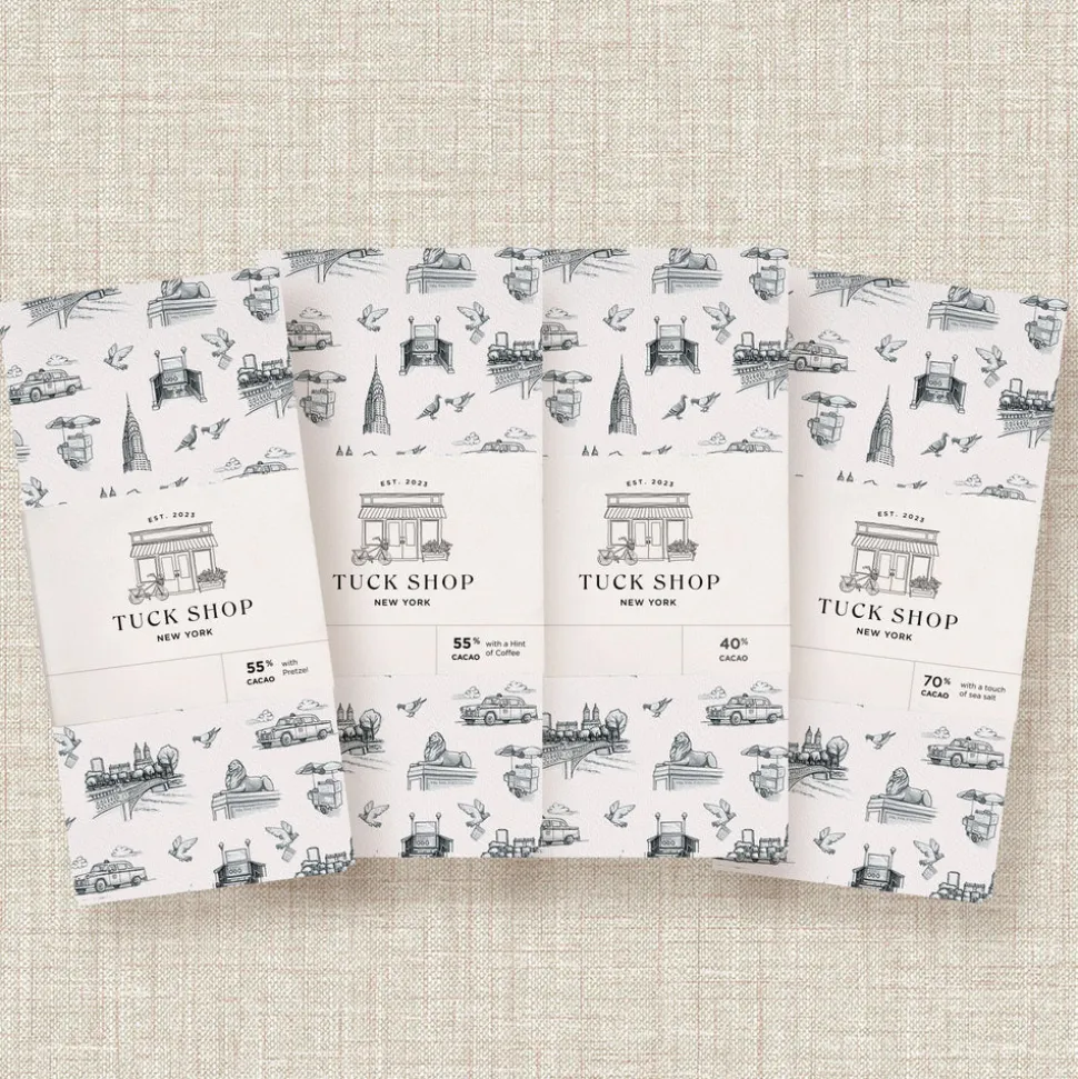 Set of New York Milk Chocolate Bars