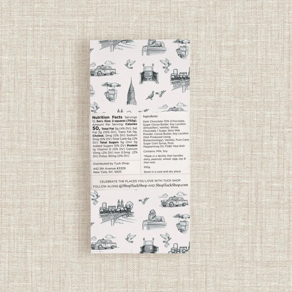 Set of New York Peppermint Bark Bars