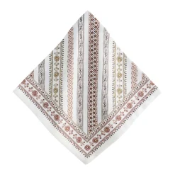 Seville Stripe Napkin in Natural