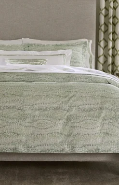 Sferra x Scalamandré Cobblestones Duvet Cover in Willow