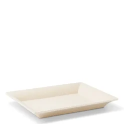 Shagreen Small Tray in Cream