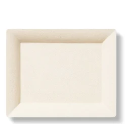 Shagreen Small Tray in Cream
