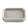 Shagreen Soap Dish in Gray