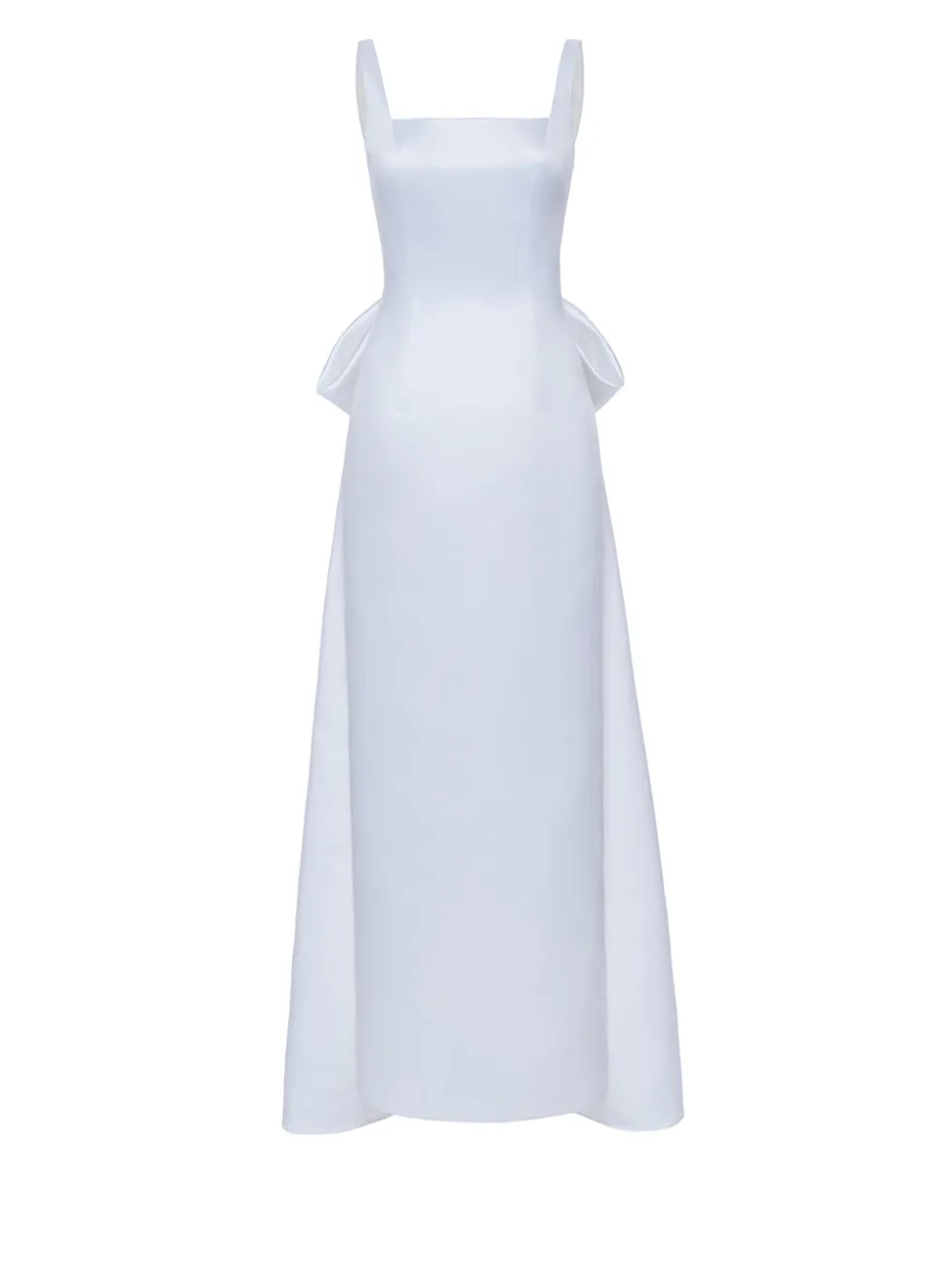 Shannon Gown Pale Blue Duchesse Satin